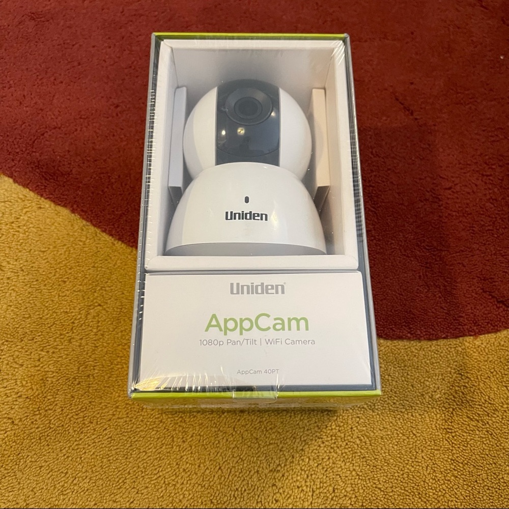 Uniden AppCam Network PT Security Camera BNWT